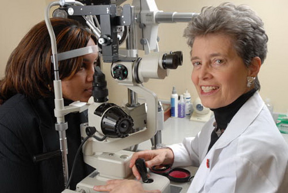 CYNTHIA J. MACKAY, M. D., is a board-certified ophthalmologist